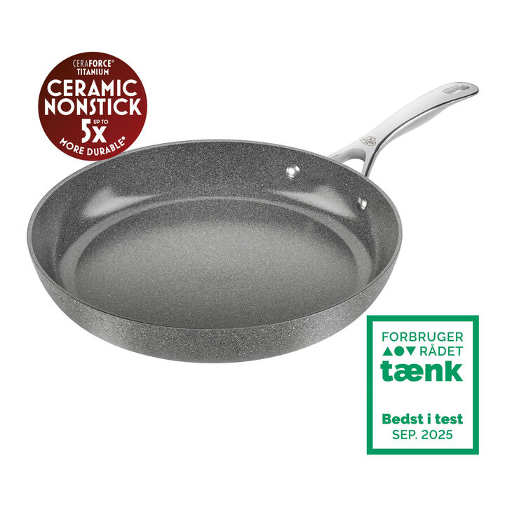Salina, Stegepande, 32 cm, Aluminium, Titanium forstærket keramisk non-stick-belægning, large 1