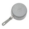 Parma Plus,  aluminum round Sauce pan with lid, grey, small 3