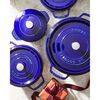 La Cocotte, 5.25 l cast iron round Cocotte, dark-blue - Visual Imperfections, small 8