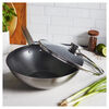 Wok Tava | 18/10 Paslanmaz &Ccedil;elik | 30 cm,,large