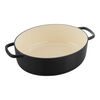 Bellamonte, Cocotte 33 cm, oval, Schwarz, Gusseisen, small 9