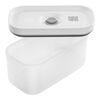 Fresh & Save, Vakuum Lunchbox Set, 3-tlg. / S, Semitransparent-Grau, Kunststoff, small 5