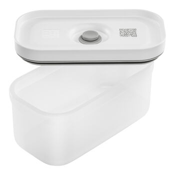 Vakumlu Yemek Taşıma Kabı, S, Plastik, yarı şeffaf-Gri,,large 5