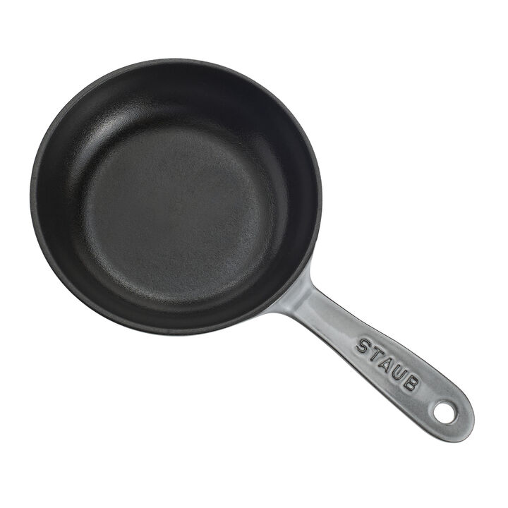 Cast Iron, 6.5-inch, Petite Frying Pan, Graphite Grey, large 3