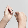 CLASSIC, Polished 2-in-1 Nail And Cuticle Scissors, small 7
