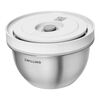 Fresh & Save BOWLS, Bol de vac&iacute;o S / 12 cm, Acero inoxidable, Plata, small 1