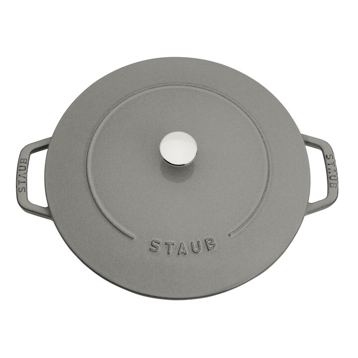 Cast Iron, 5 qt, Essential French Oven, Graphite Grey, large 3