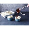 Ceramique, 9 cm / 2-pcs round ceramic Ramekin set ancient-turquoise, small 2