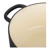 Bellamonte, Cocotte rotonda - 24 cm, nero, small 6