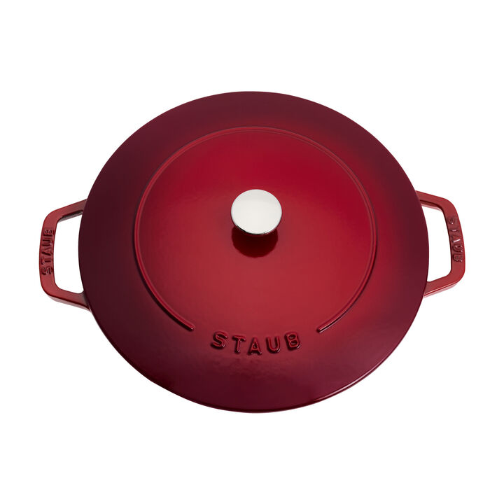Cast Iron, 5 qt, Essential French Oven, Cherry, large 3