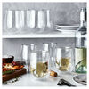 Sorrento Double Wall Glassware, 10-oz / 8-pc  Stemless White Wine Glass Set, small 5