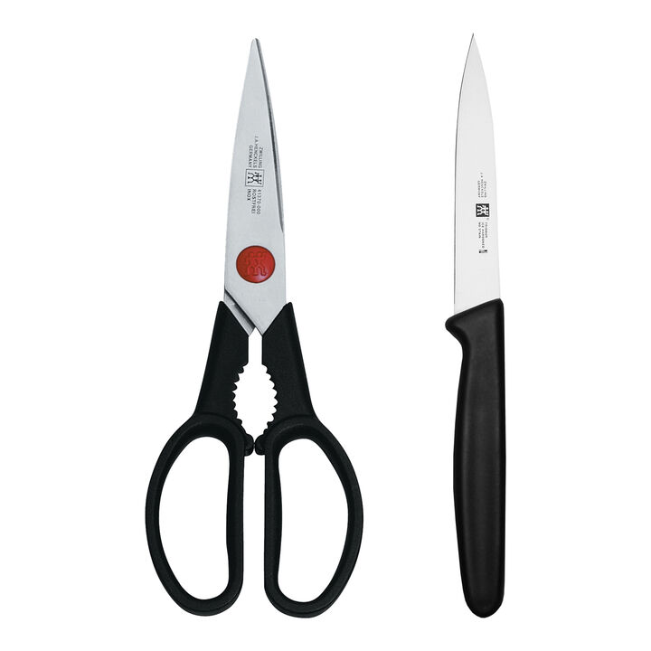 Shears & Scissors, 2-pc, TWIN L Kitchen Duo Set, large 1