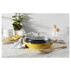 Cast Iron, 3.5 qt, Braiser With Glass Lid, Citron - Factory Second, small 6