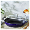 Cast Iron, 3.5 qt, Braiser With Glass Lid, Dark Blue, small 3