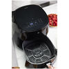 CERAMIC COATED AIR FRYER, Air fryer 4 l, black, small 8