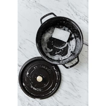 D&ouml;k&uuml;m Tencere | Siyah | 34 cm | 12,5 l | yuvarlak,,large 7