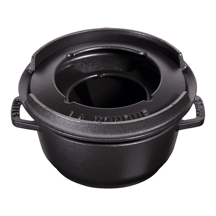 Specialities, 8-pz., Set per fonduta, nero, large 4