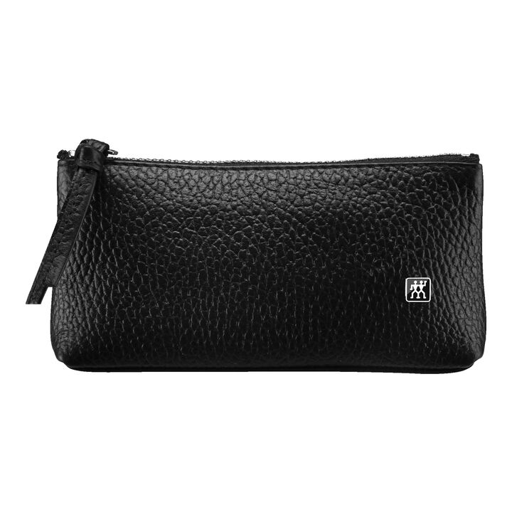 Lederen etui, 1-delig | Leer | Zwart, large 1