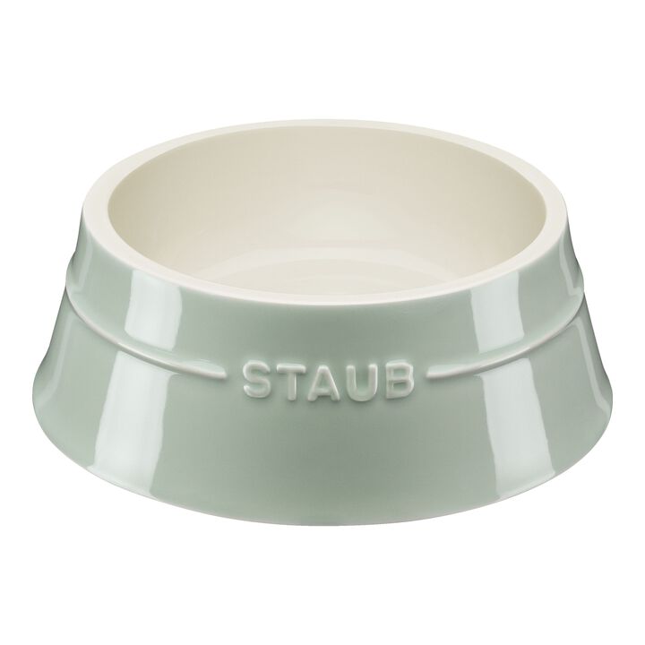 Ceramique, Gamelle pour animaux de compag 800 ml, Céramique, Eucalyptus, large 1