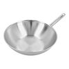 Apollo 7, Wok fundo plano 30 cm, SST 18/10, Prata, small 5
