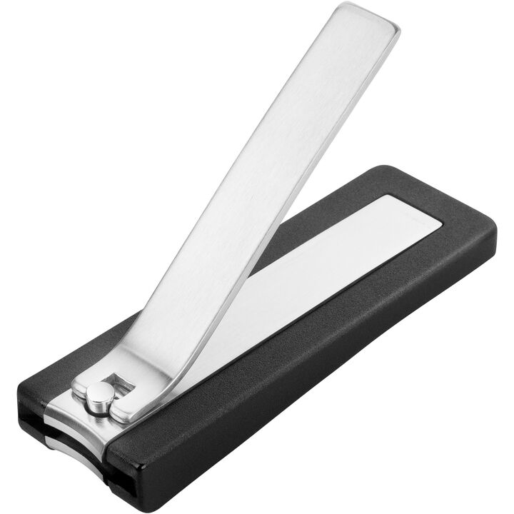 PREMIUM, Nail Clippers With Nail Catch - Black Matt, large 2