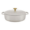 Bellamonte, Cocotte ovale - 23 cm, avorio, small 2