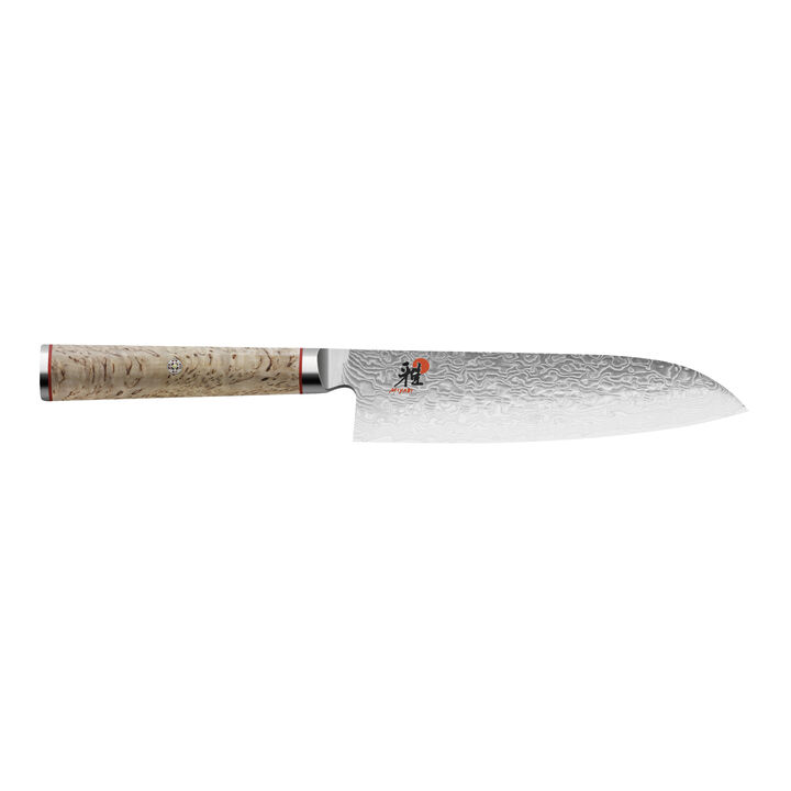 Birchwood SG2, 7-inch, Fine Edge Santoku Knife, large 1
