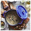 Cast Iron, 5 qt, Round, Tall Dutch Oven, Blueberry, small 7