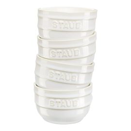 9 cm / 4-pz., Set ramekin, avorio