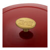 Bellamonte, Cocotte rotonda - 26 cm, rosso, small 7