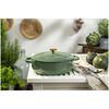Bellamonte, Cocotte ovale - 23 cm, verde, small 10