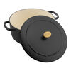Bellamonte, Cocotte 28 cm, Rond(e), Noir mat, Fonte, small 3