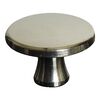nickel round Replacement Knob for Mini Cocottes, small 1