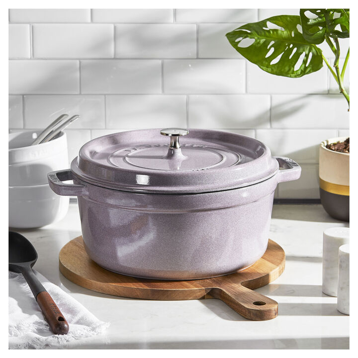 La Cocotte, 5.25 l cast iron round Cocotte, cherry blossom, large 2