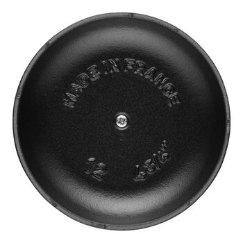 D&ouml;k&uuml;m Tencere | Siyah | 12 cm | 500 ml | yuvarlak,,large 5