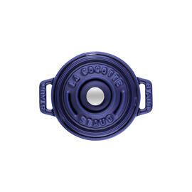 Mini cocotte rotonda - 10 cm, blu scuro