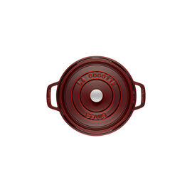 6.75 l cast iron round Cocotte, grenadine-red - Visual Imperfections