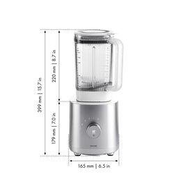 Table blender - silver