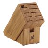 8, Knife block empty, Bamboo,,large