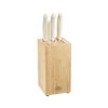 Napoli, 5 Piece, Knife block set, white, small 1