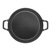 Cast Iron, 3.5 qt, Saute Pan With Glass Lid, La Mer - Factory Second, small 3