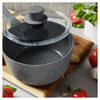 Parma Plus Ceramic, 2.9 qt, Aluminum, Ceramic Nonstick Saucepan With Lid Ceramic Coating, small 5
