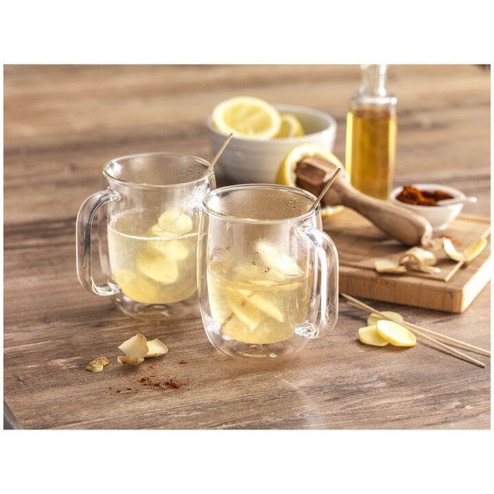 Sorrento Plus, 8 Piece, Coffee Mug Set - Value Pack, transparent, large 4