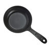 Pans, Bratpfanne 16 cm, rund, Schwarz, Gusseisen, small 3
