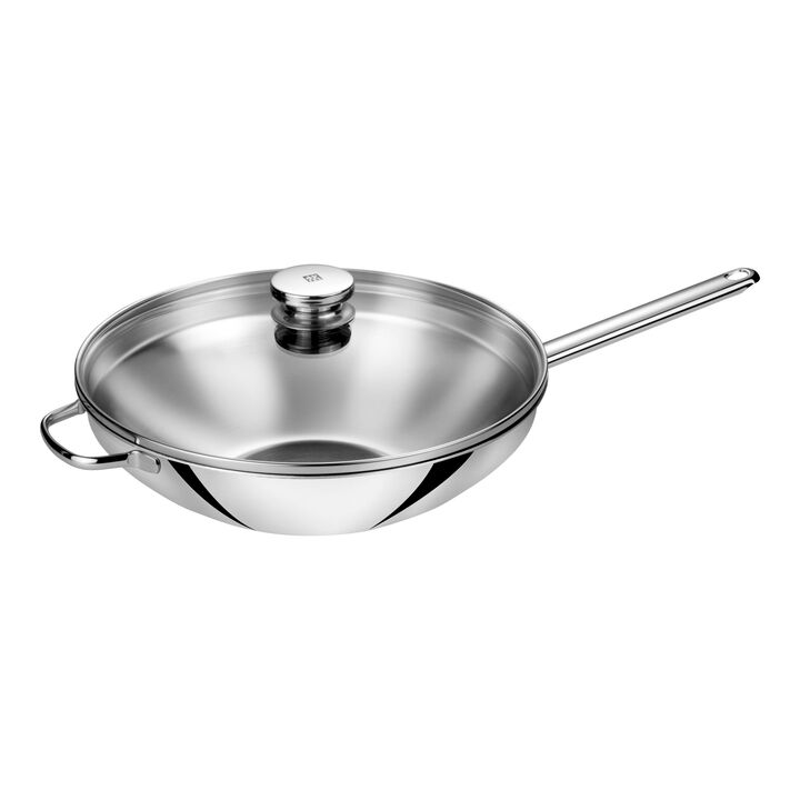 Plus, 32 cm 18/10 Stainless Steel Wok, large 1