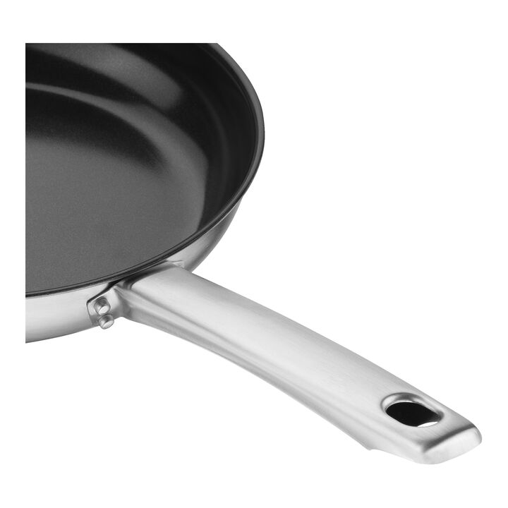 Plus, Stegepande 24 cm, 18/10 rustfrit stål, large 3