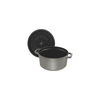 La Cocotte, 6.75 l cast iron round Cocotte, graphite-grey - Visual Imperfections, small 3