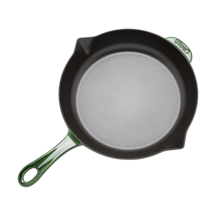 Cast Iron, 10-inch, Fry Pan, Basil, large 4