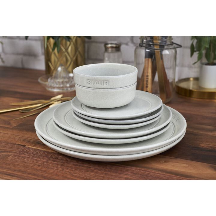 Dining Line, プレート フラット 15 cm, セラミック, カンパーニュ, large 4