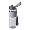 Bottle, Drinking bottle, 680 ml, tritan, Grey, small 3